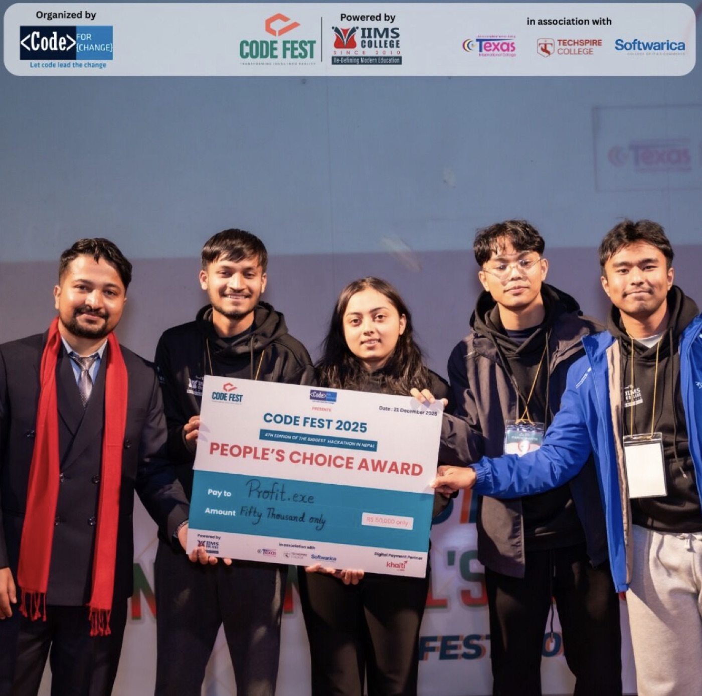 Codefest 2025 — People's Choice Award